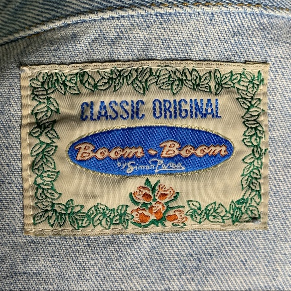 80s Bedazzled Denim Vest - Picture 8 of 10